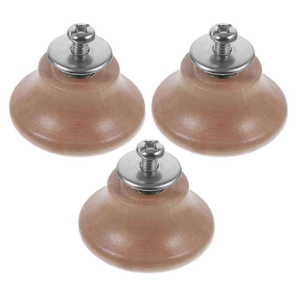 Kitchen Pot Lid Knob Wood Replacement Handles for Universal Use 9Pcs Set