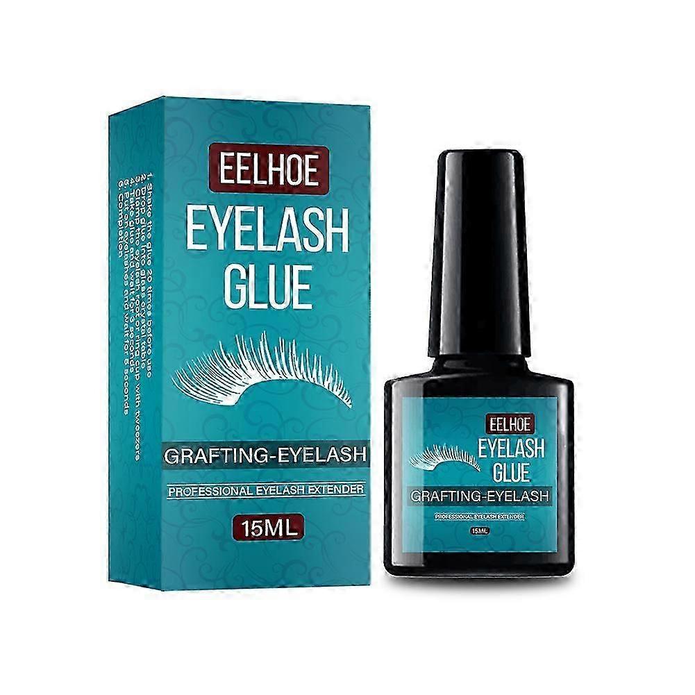 15ml Quick-Drying Eyelash Glue Hypoallergenic Strong Hold Eyelash Gel Lash Extension Glue Makeup Tool