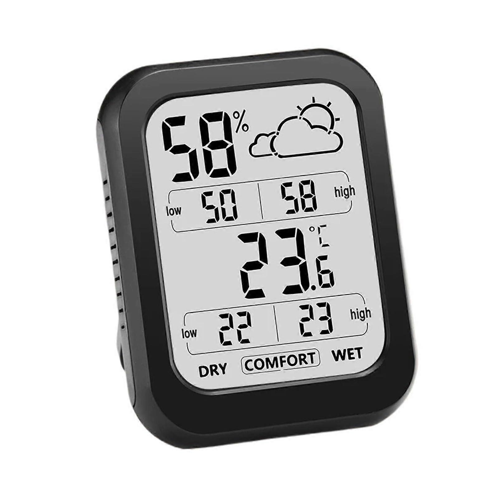 Humidity Meter Digital Indoor Thermometer Hygrometer Temp/Humidity Gauge C/F Switching Weather Display  Accuracy