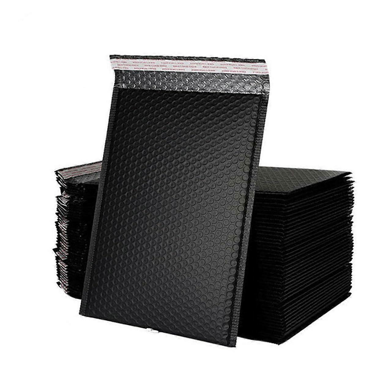 Bubble Padded Mailing Envelopes 100 Pack SelfSeal 15x20 cm Black White and Pink Bubble Padding