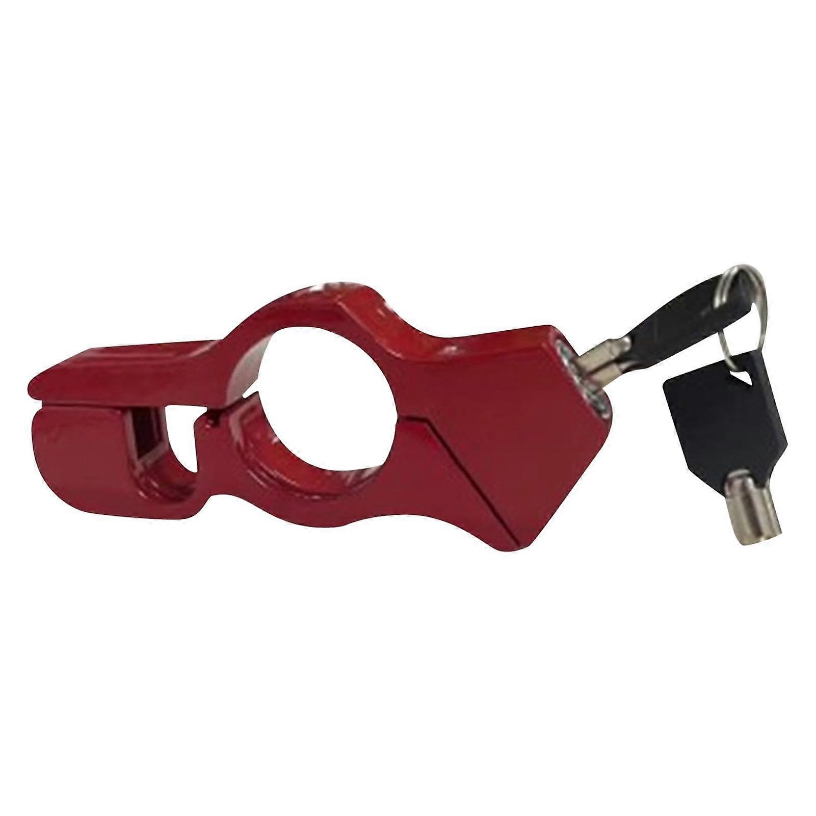 Handlebar Lock Universal, Adjustable Steel AntiTheft Lock For Scooters, Motorcycles, Bicycles, ATVs, OffRoad Vehicles