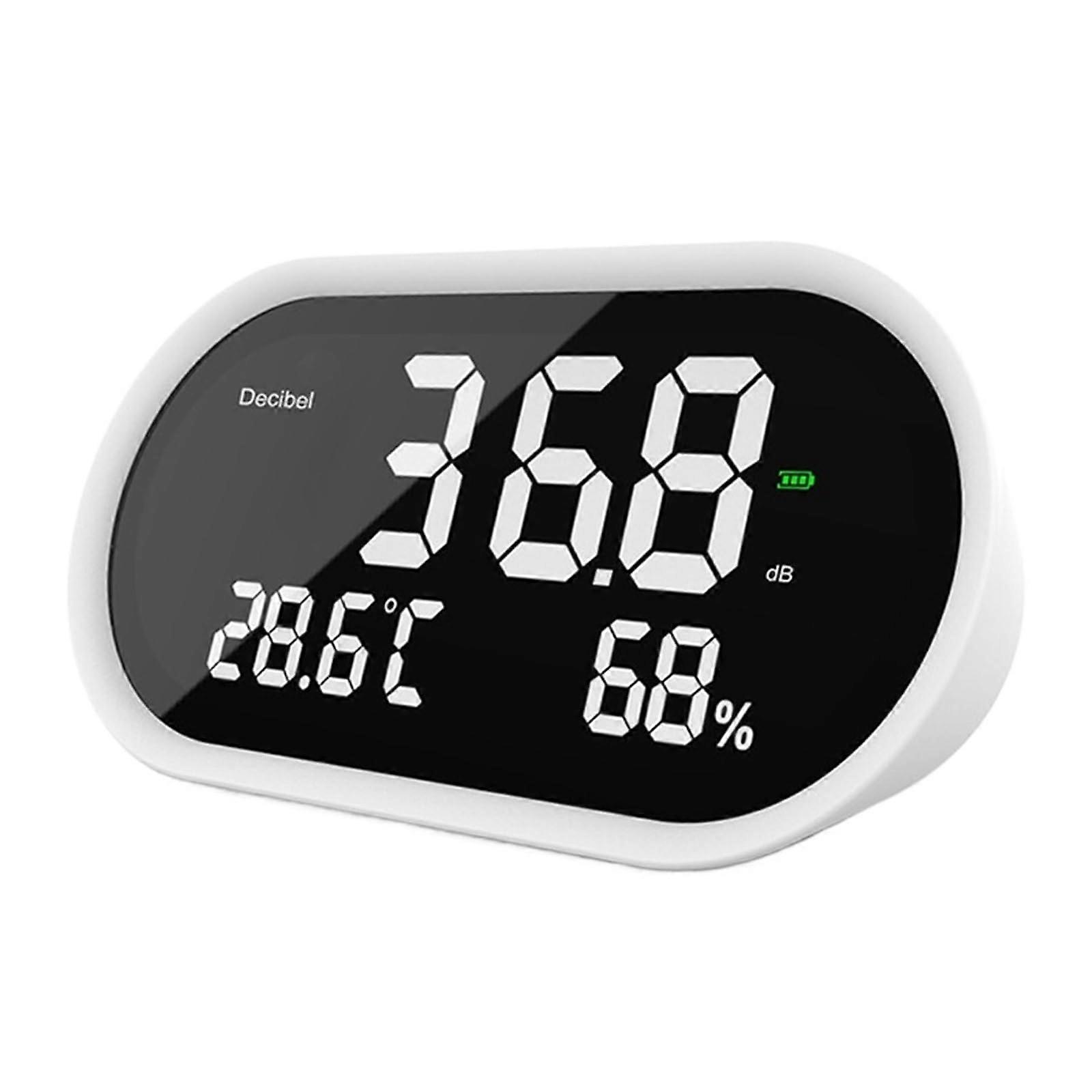 3In1 Comprehensive Environmental Temperature, Humidity And Noise Tester With LCD Display And Sound Level Meter