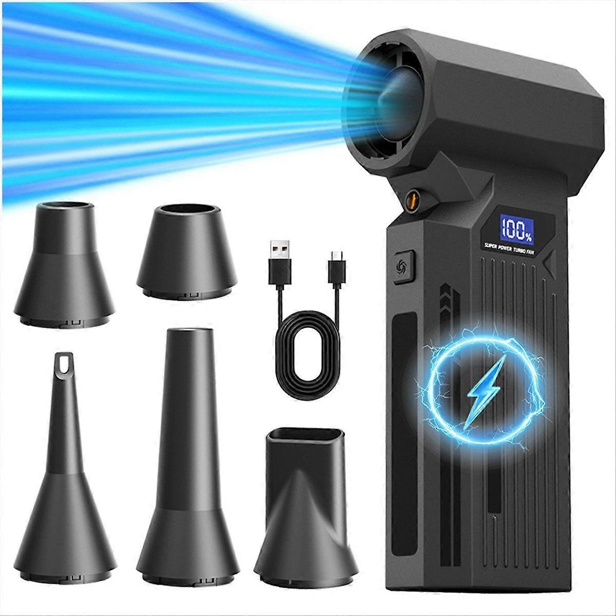 Z2 110,000 rpm Portable Turbine Motor Handheld Violent Turbine High-Speed Turbo Fan Small Fan Ducte