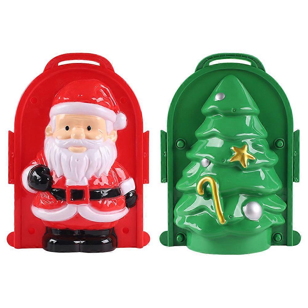 Assorted Color 2Pcs Maker Molds For Children And Beach Activities Durable Fun