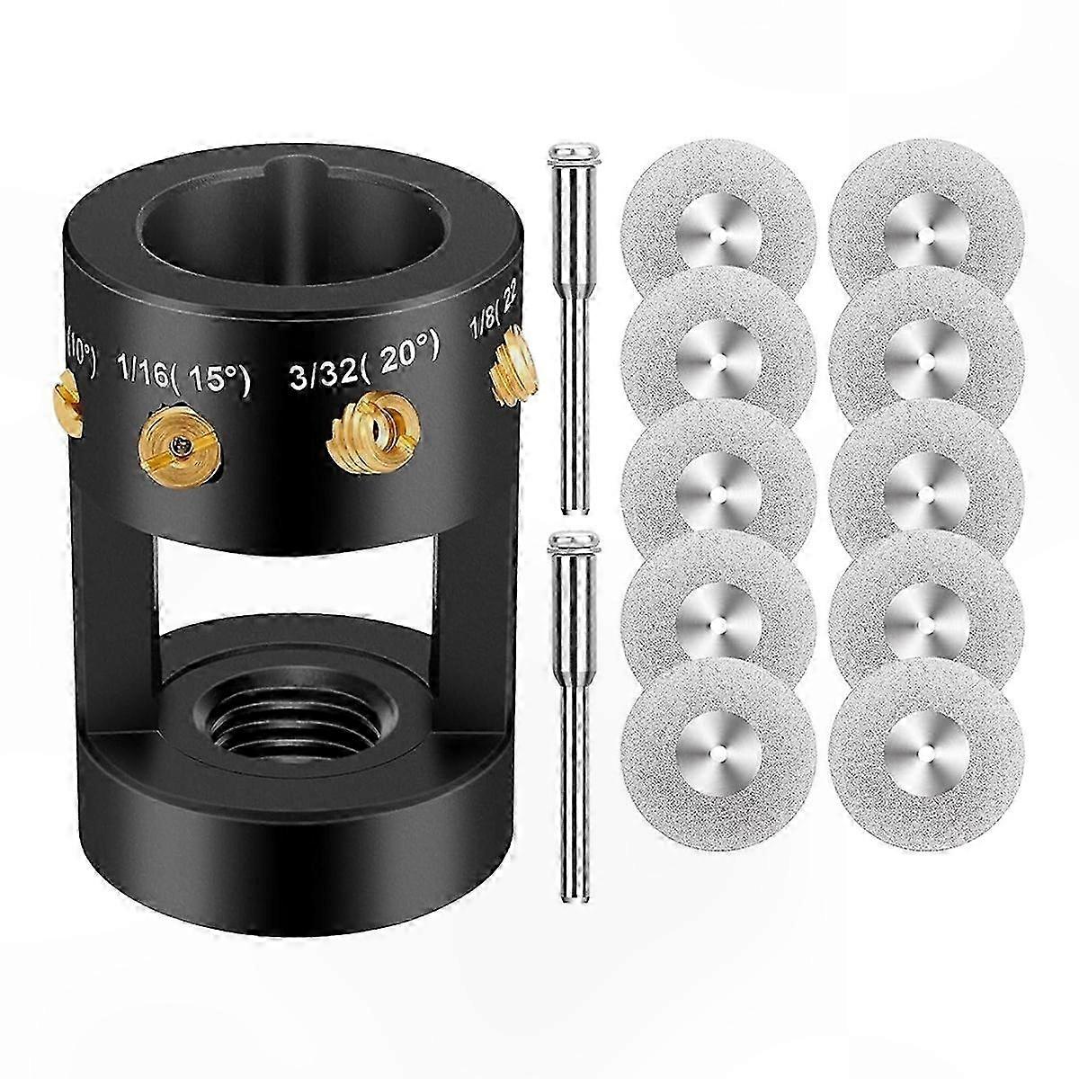 Tungsten Electrode Grinding Tool, Aluminum Welding Sharpener Head for Precision Sharpening