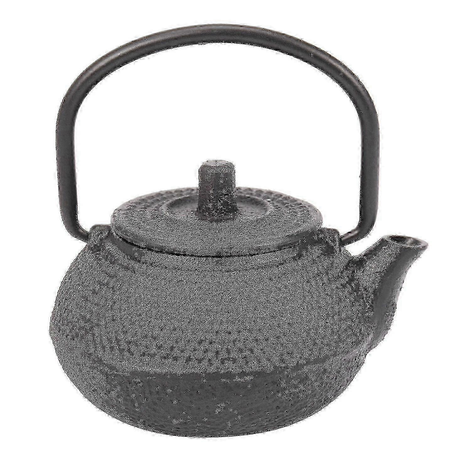 50ml Cast Iron Teapot Comes + Strainer Tea Pot Hy nc-u7