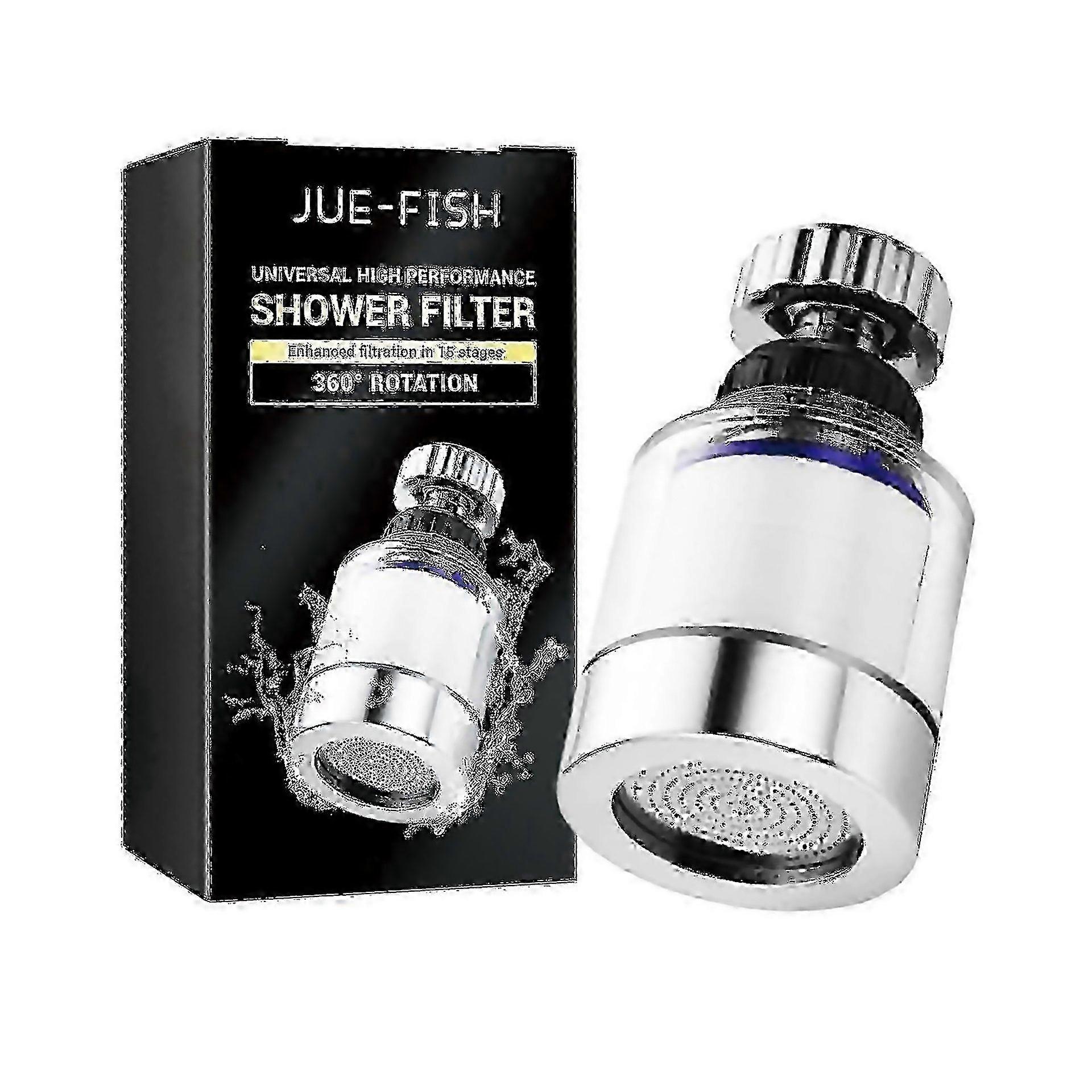 For Universal High Performance Shower Filter 360 Rotating Head Filter Shower Water Kitchen Home Wate