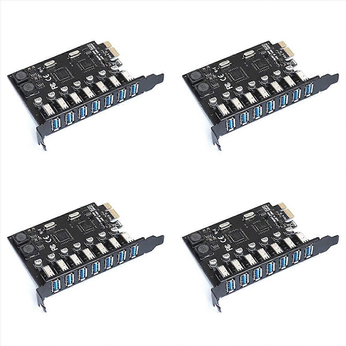 USB 3.0 PCI Express Adapter PCI E to 7 Ports USB 3 Adapter Card (VIA)