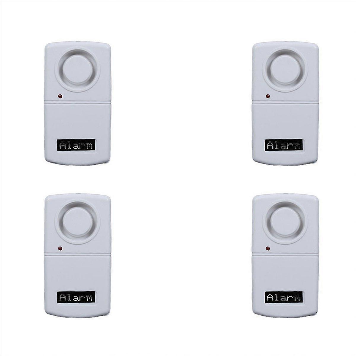 High Sensitive Vibration Detector Earthquake Alarms with LED Lighting