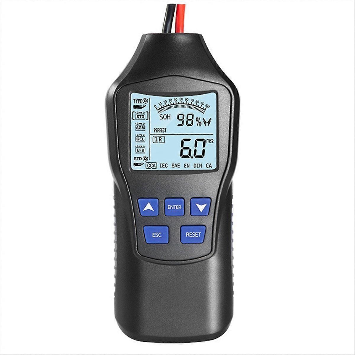 Car Battery Tester 12V/24V Plug Cranking Check Diagnostic Scan Tool