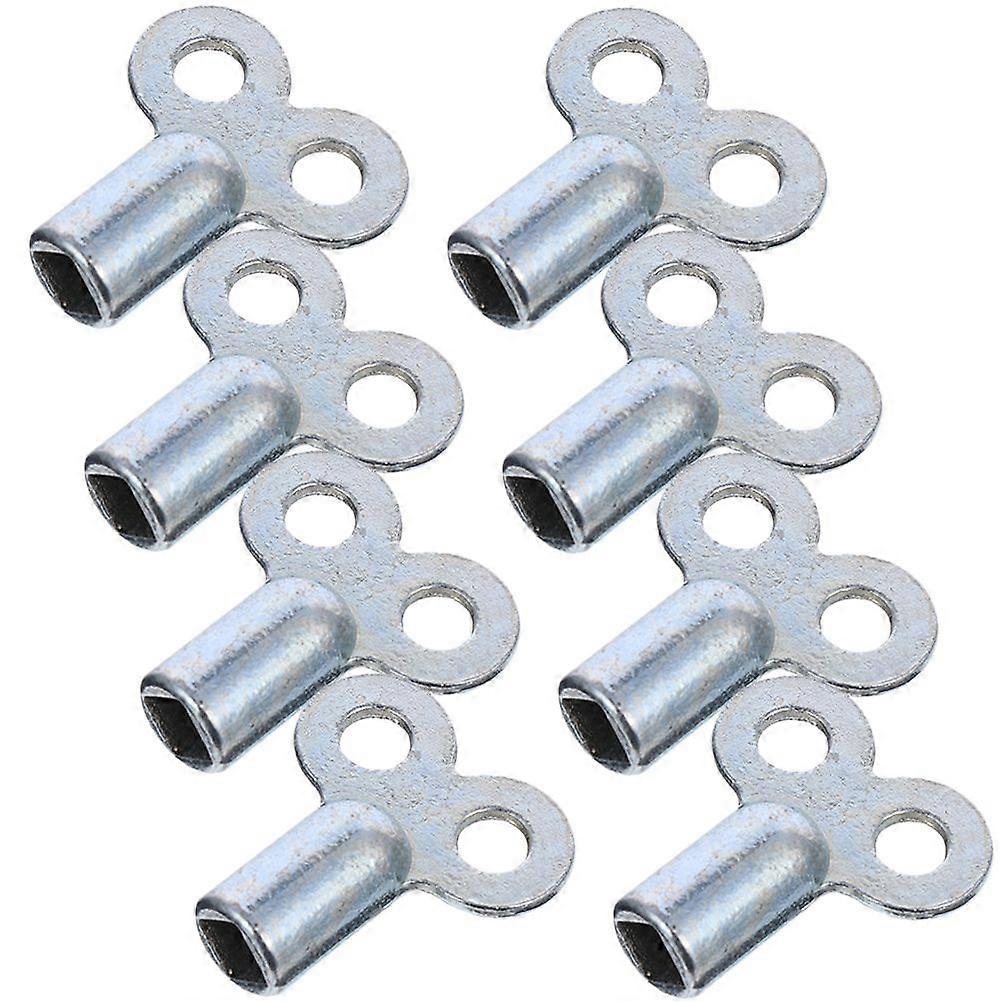 8pcs Radiator Keys Gas Keys Radiator Tail Keys Radiator Air Vent Keys for Bleeding