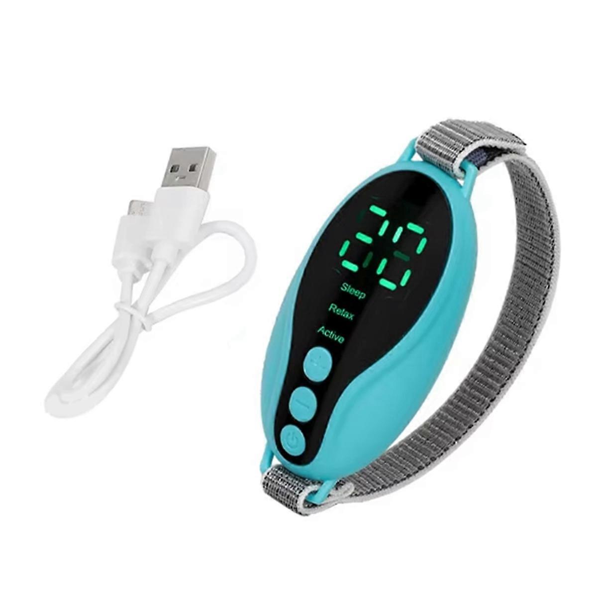 Handheld Sleep Instrument Pulse Decompression Sleep Aid Green