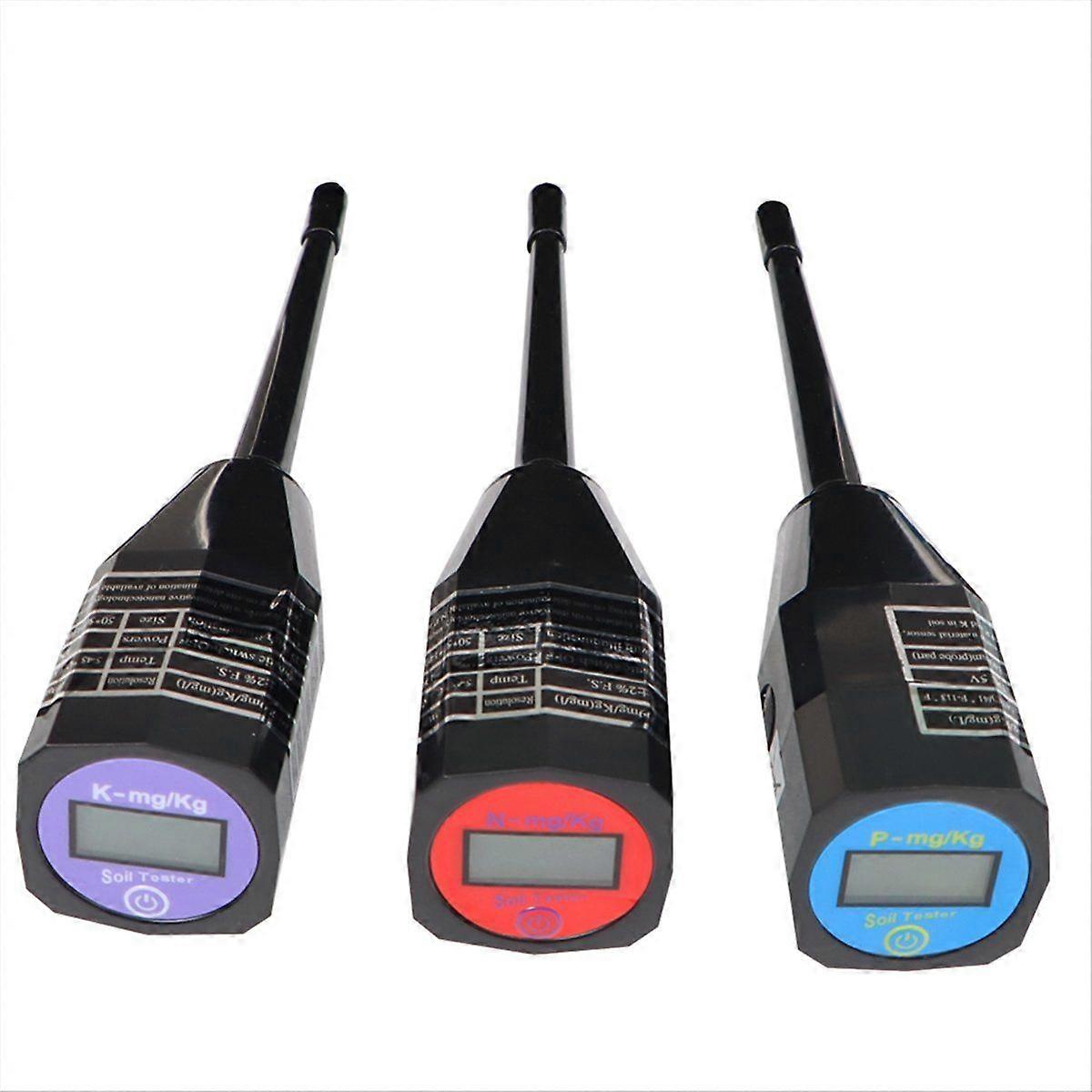 Soil Test Kit Meter Soil Analyser Meter 0-1999mg/Kg Nitrogen/Phosphorus/Potassium Soil Tester for G