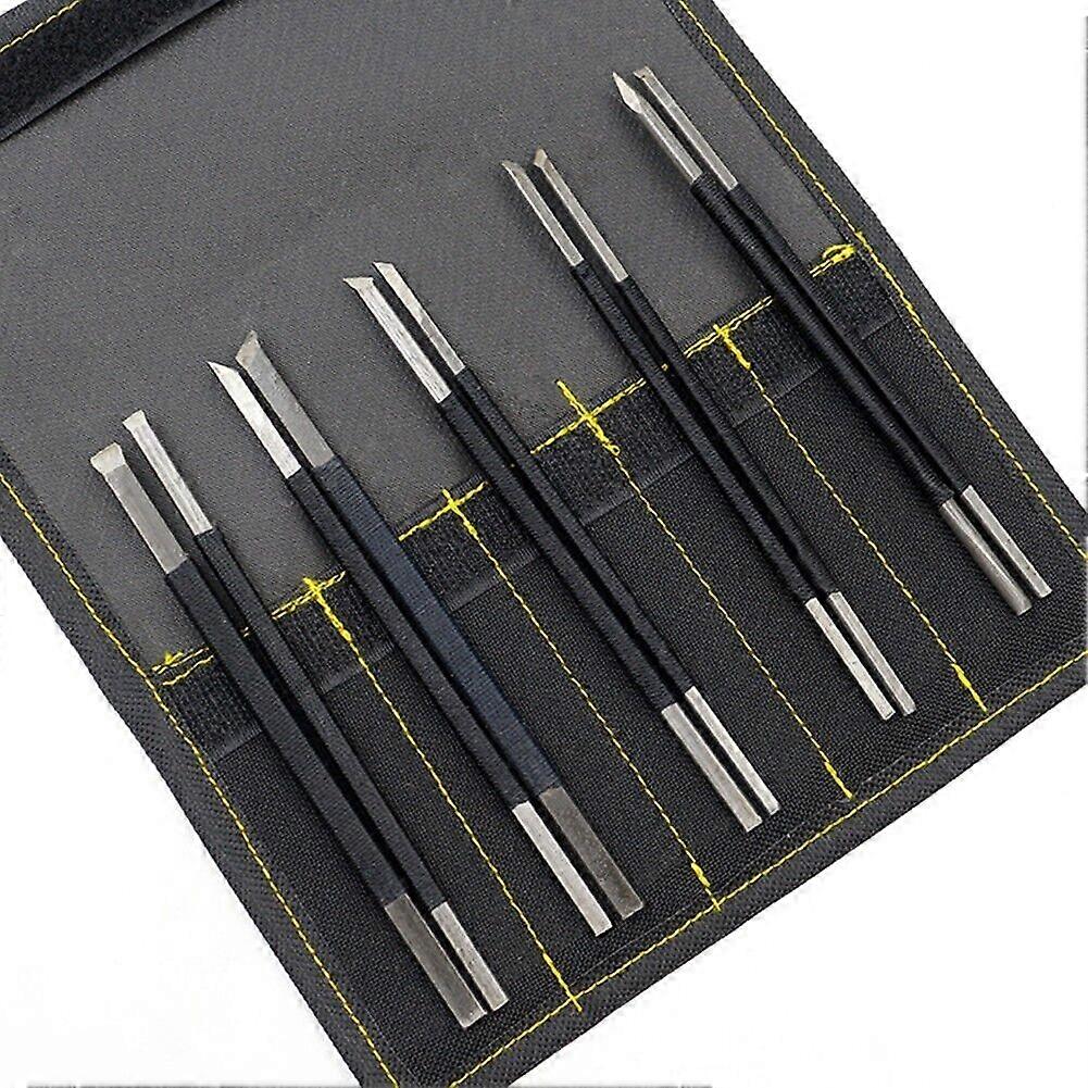 10 Piece Steel Wood Carving tool set Hand Chisel Tool Set Professional Woodworking Gouges