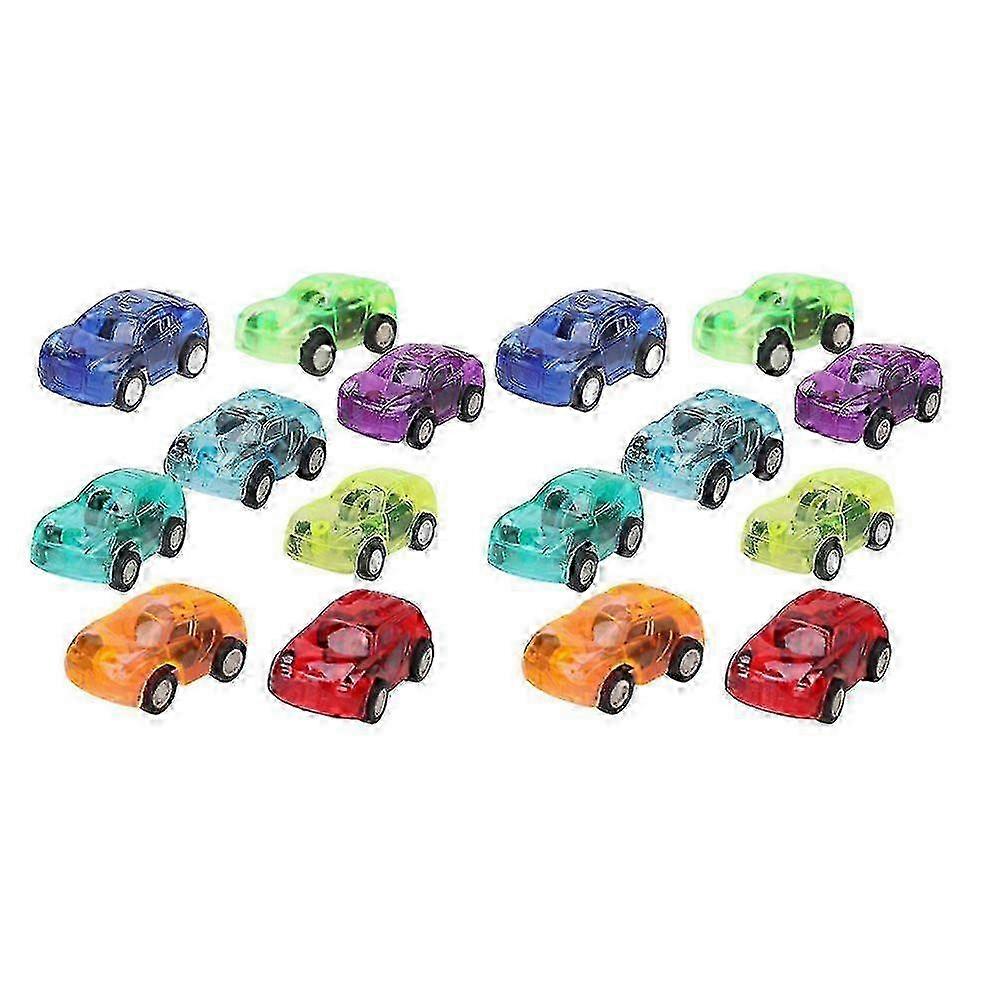 Pull-Back Car Mini Models for Kids - Candy Color Car Toys - 36PCS Random Color Early Learning Toy Collection