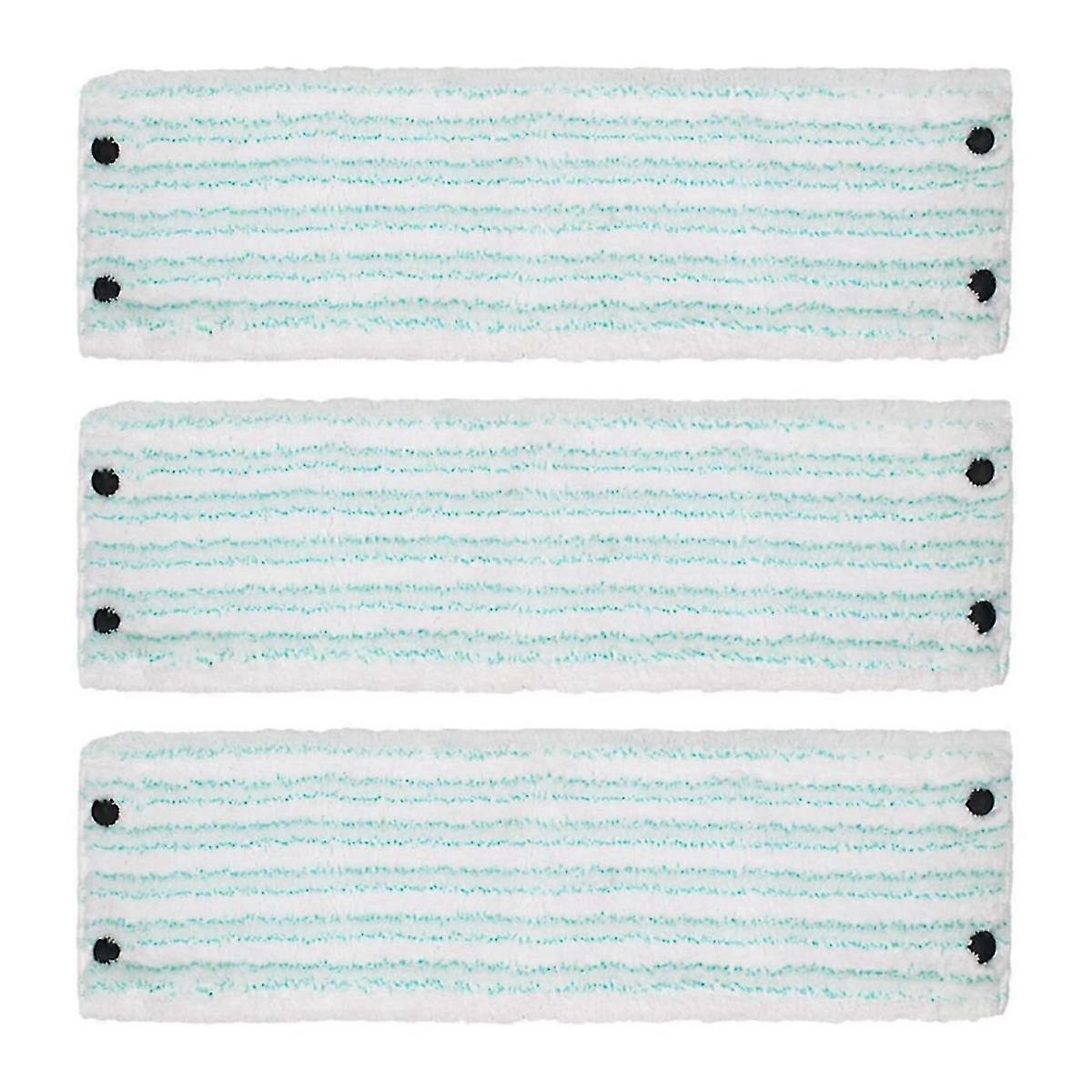 3 Pack Microfiber Mop Pads compatible Leifheit Clean Twist Mop