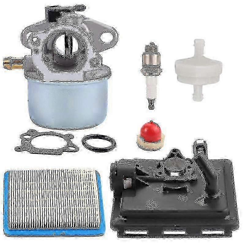 Engine Carburetor Kit with Air Filter Base for 124L02 124T07
