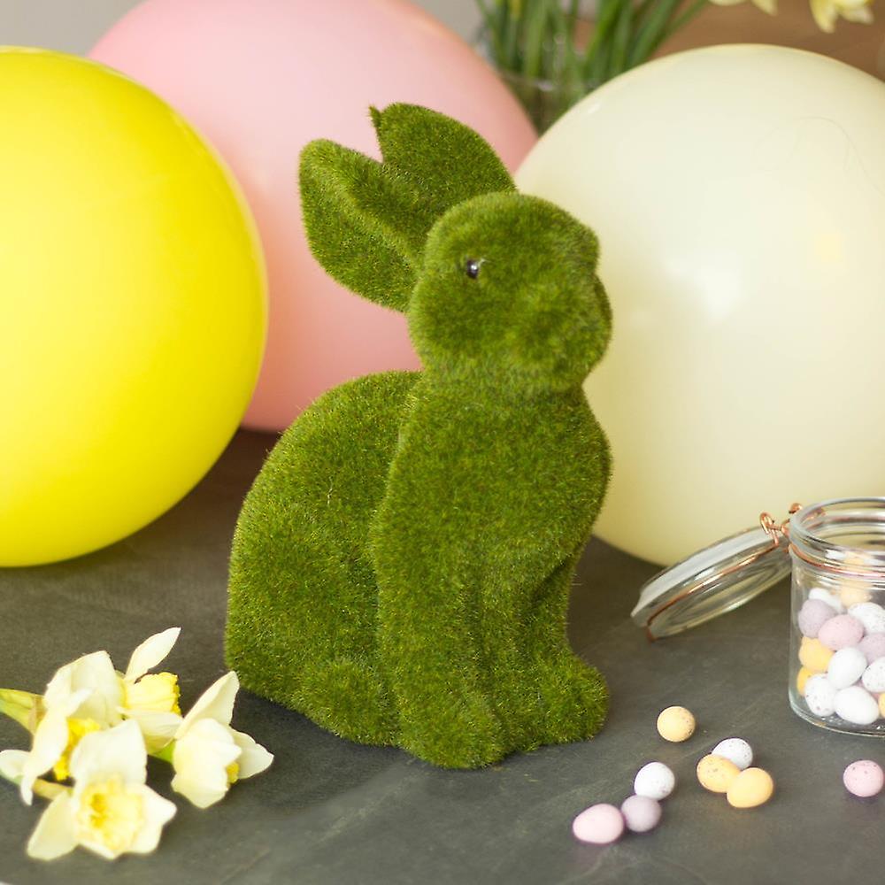Easter Party Table Centrepiece | Grass Bunny Spring Egg Hunt Decoration