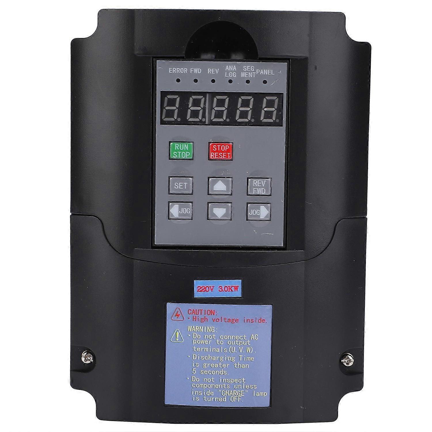 Variable Frequency Inverter 1/3Phase Input AC180‑250V 3‑Phase Output 220V 3kw A2‑8030