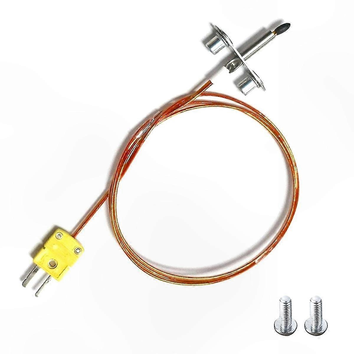 Replacement Thermocouple Probe Kit for Pellet Grills and Smokers, Compatible with Multiple Models