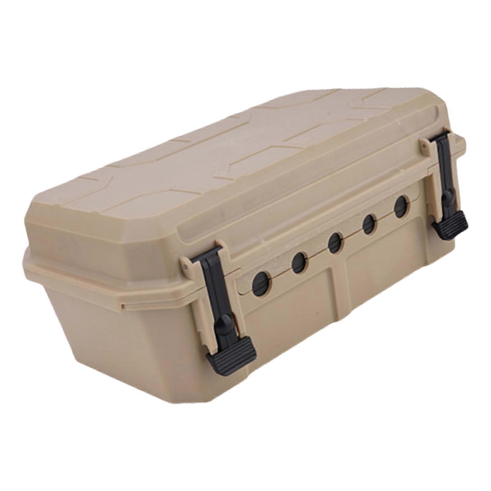 IP54 Waterproof Outdoor Electrical Box for Safe Connection of Multiple Devices in Wet Environment  khaki