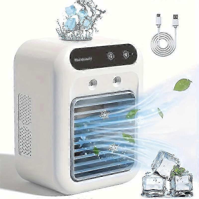 مكيف هواء محمول متعدد الإمكانات ، مروحة مرطب صغيرة مع وظيفة تبريد مثالية للمكتب