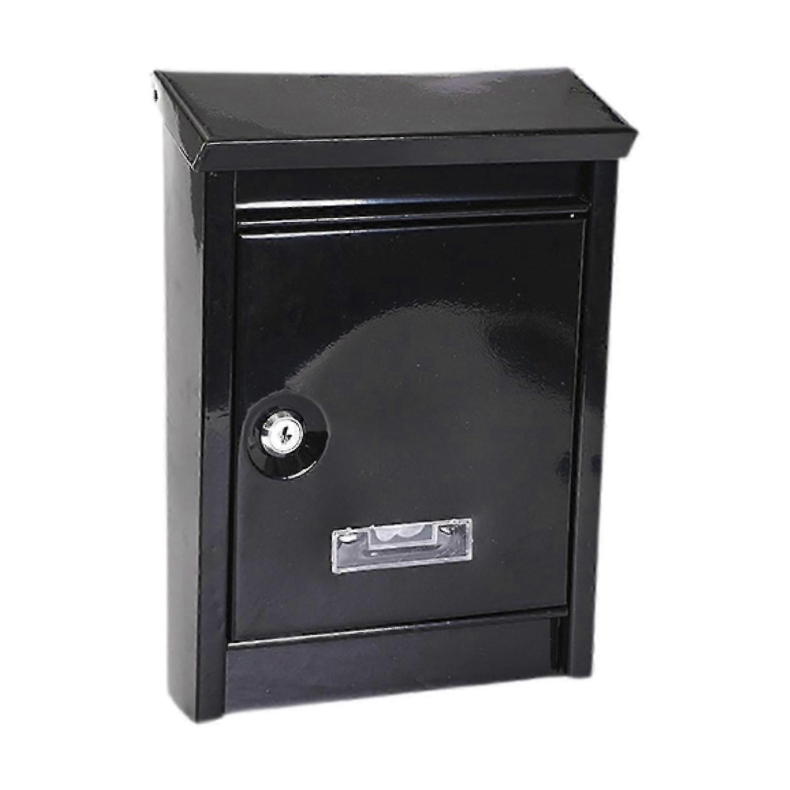 Lockable Weatherproof Mailbox for Front Door Outdoor Large Size
