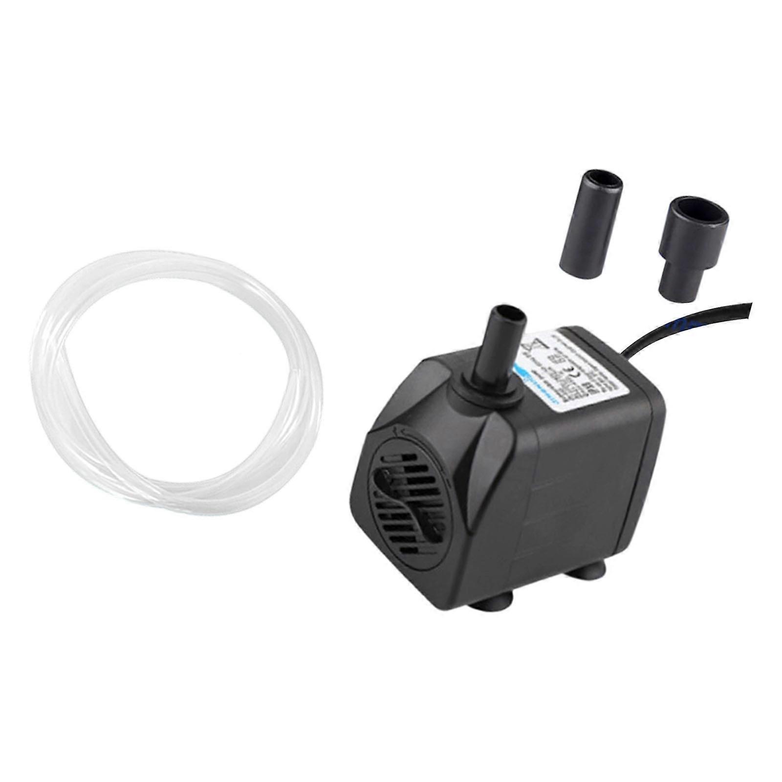 Compacts Fountains Pumps for Fish Tanks Featuring Simple Installation and Whispers Quiet Performances Multicolor