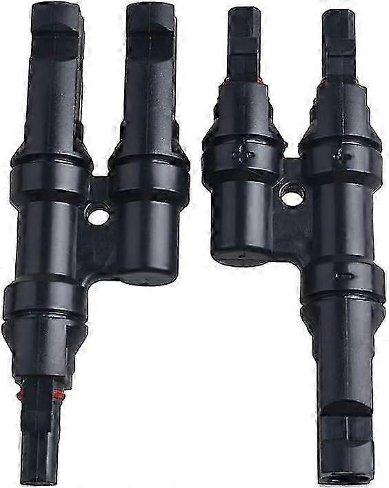 1/3/4/5 Y Branch Connectors in Pair MMF + FFM for Parallel Connection Between Solar Panels