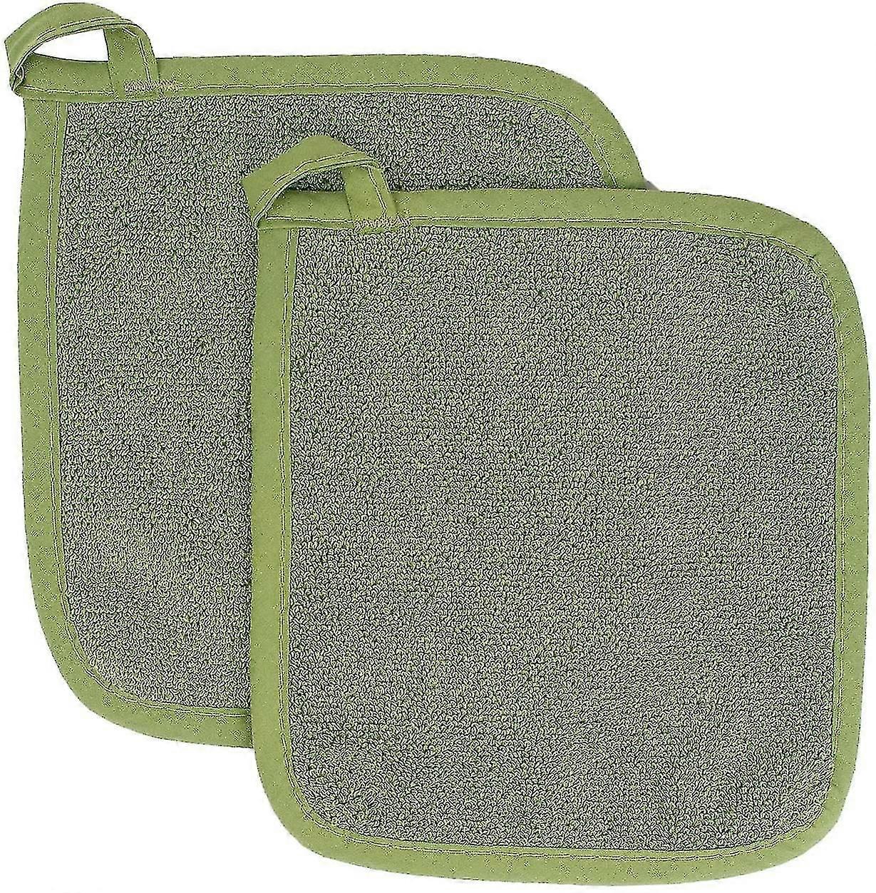 Cactus Green Cotton Terry Cloth