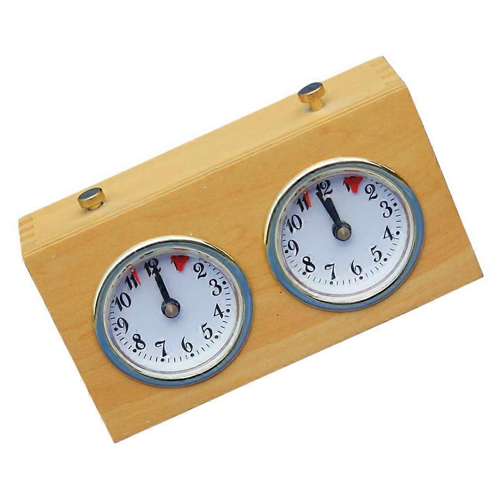 Portable Chess Clock Mechanical Timer for Chess Game Use 1Pcs