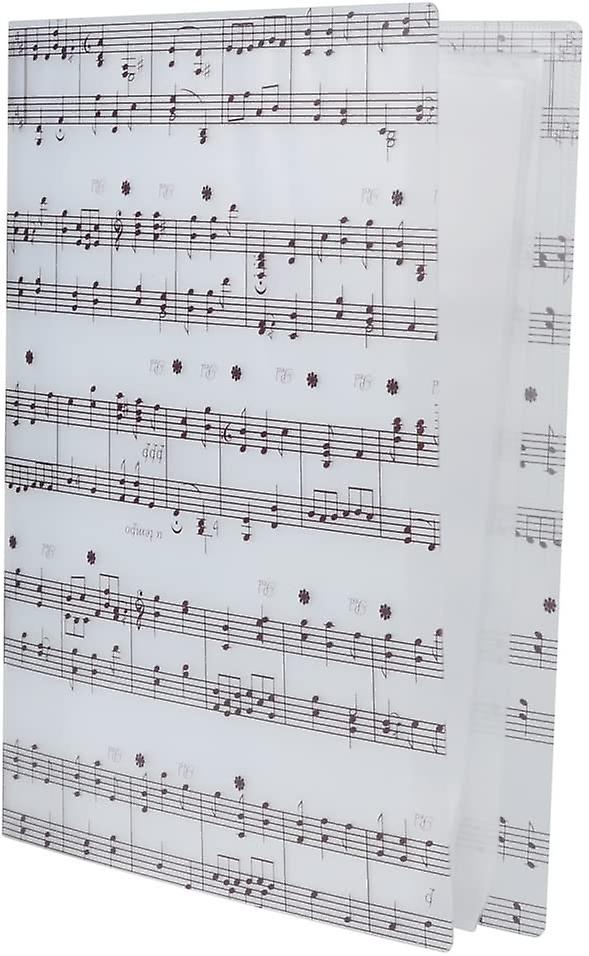 A4 size music table file folder A4 size documents holder storage folder 40 pockets (music sheet whit