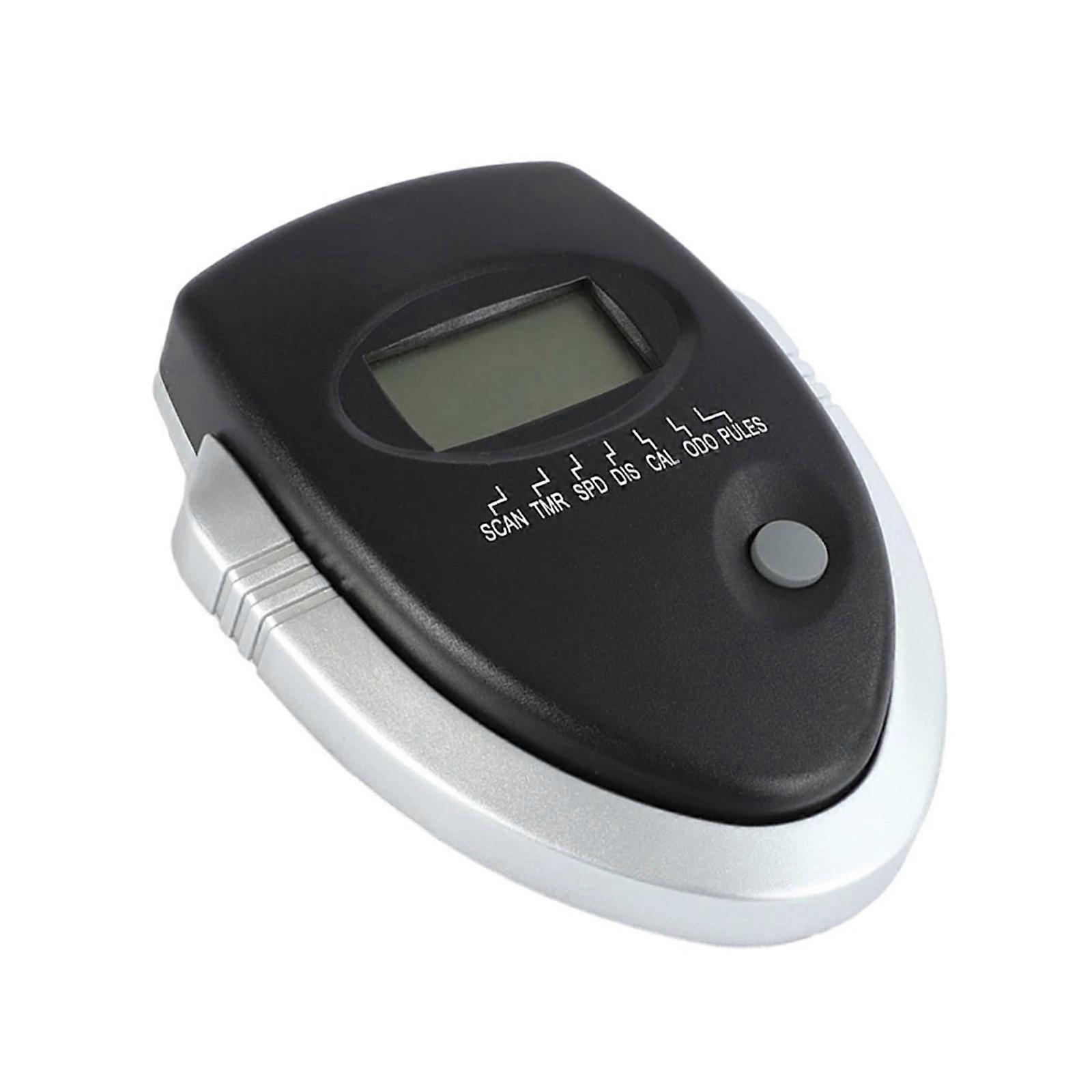 Exercise Cycle Computer with Tool Mounting ABS Construction Display Gym Equipment Multicolor