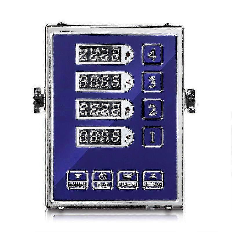 4 Alarm Kitchen Timer for Restaurants - Durable and Easy to Clean