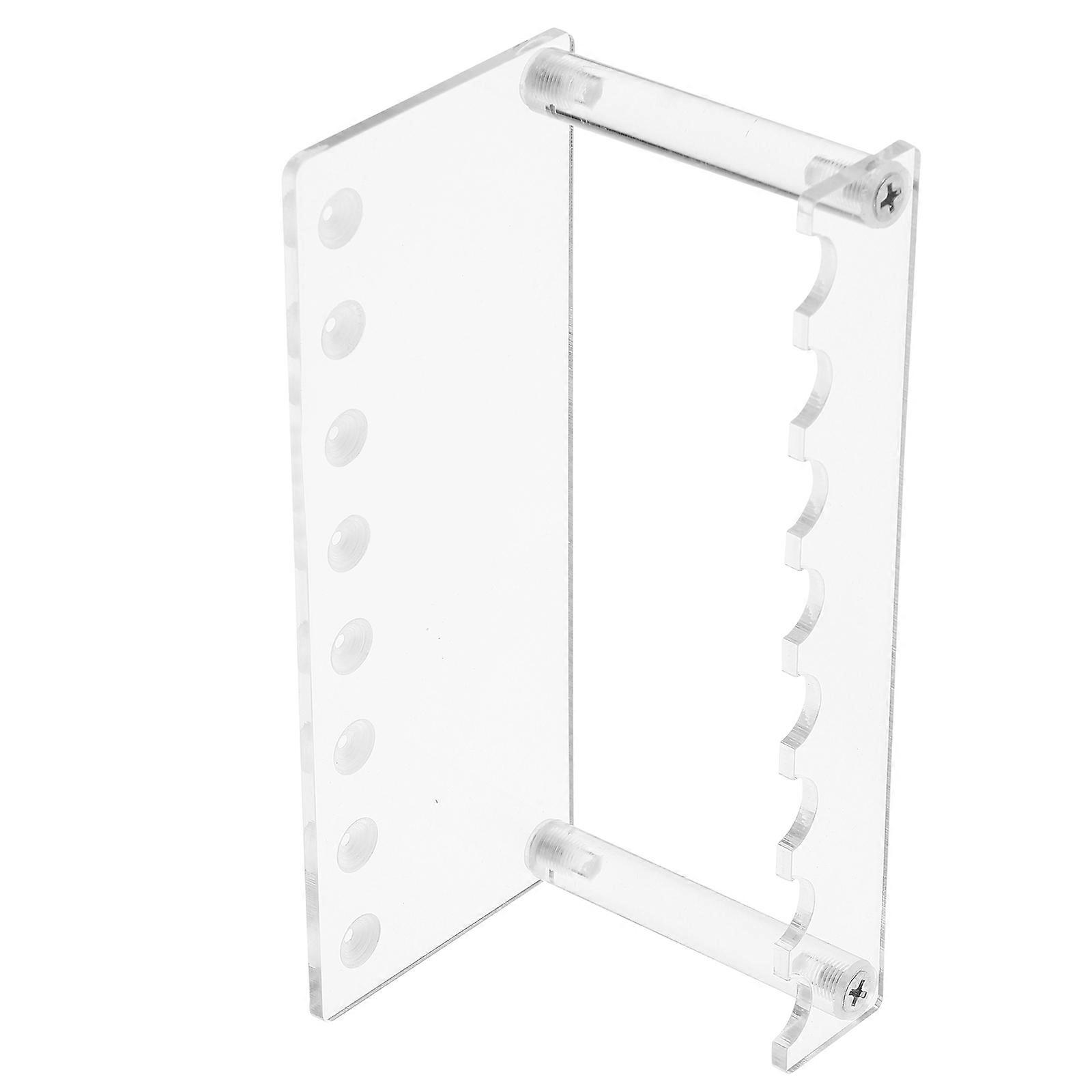 Acrylic Pen Display Stand for Storage Use with Multifunctional Brush Rack Organizer