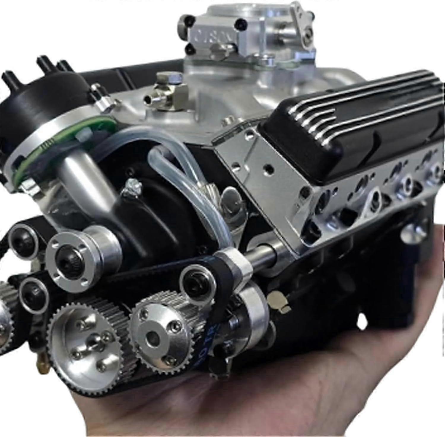 V8 Small Block Motor Model Kits, Cison V8 Bygg din egen STEM V8 modellmotor for voksne