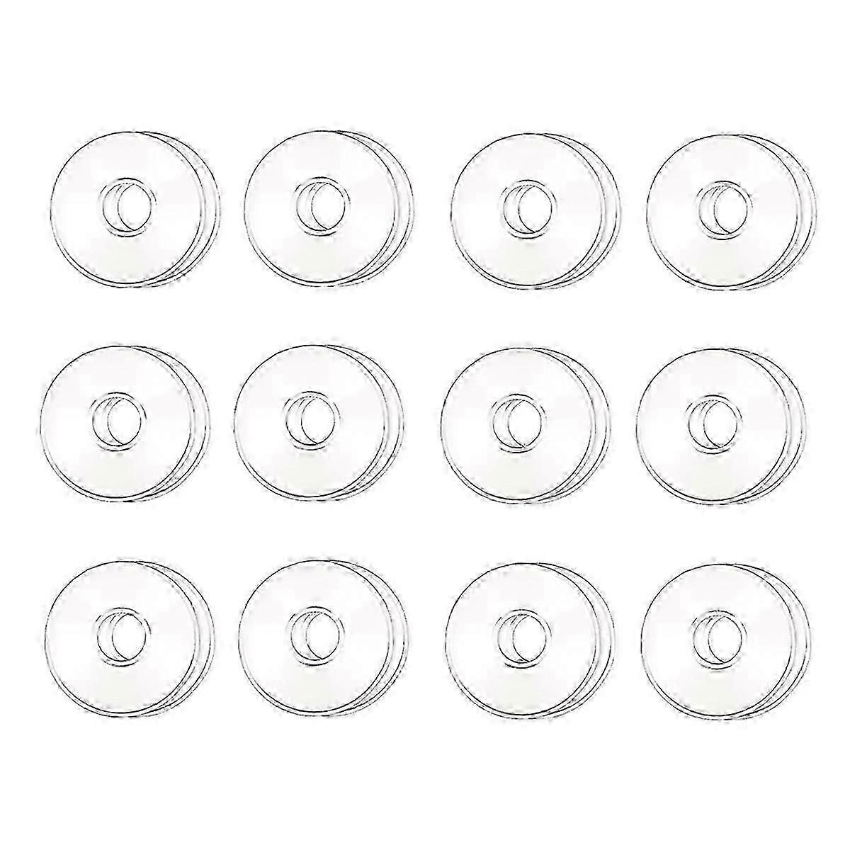 Glass Bobeches for Candlestick Holders, Candle Drip Catcher