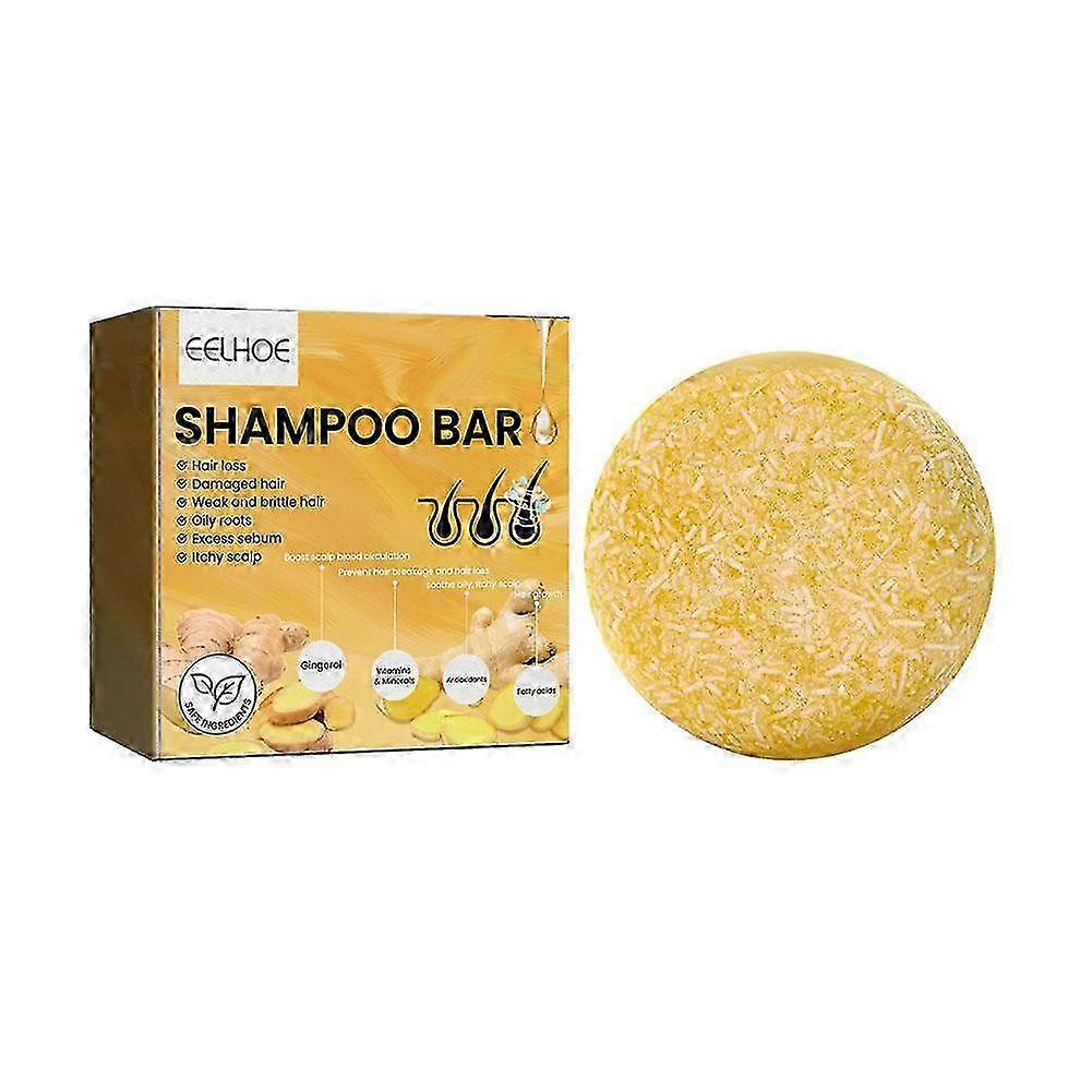 1pcs(A)$Ginger Shampoo Soap