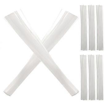Professional Nail Extension Fiber 100Pcs White Fibers for DIY Nails