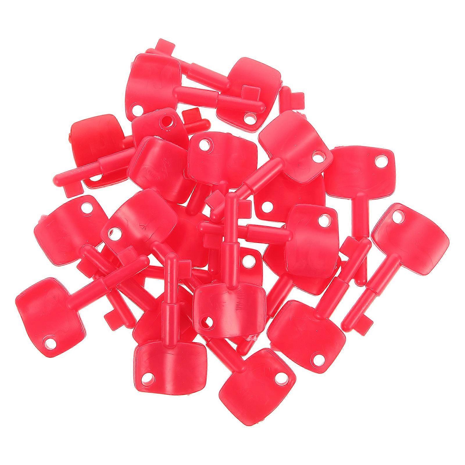 Plastic Alarm Button Reset Keys for Home Use Emergency 20Pcs Pack