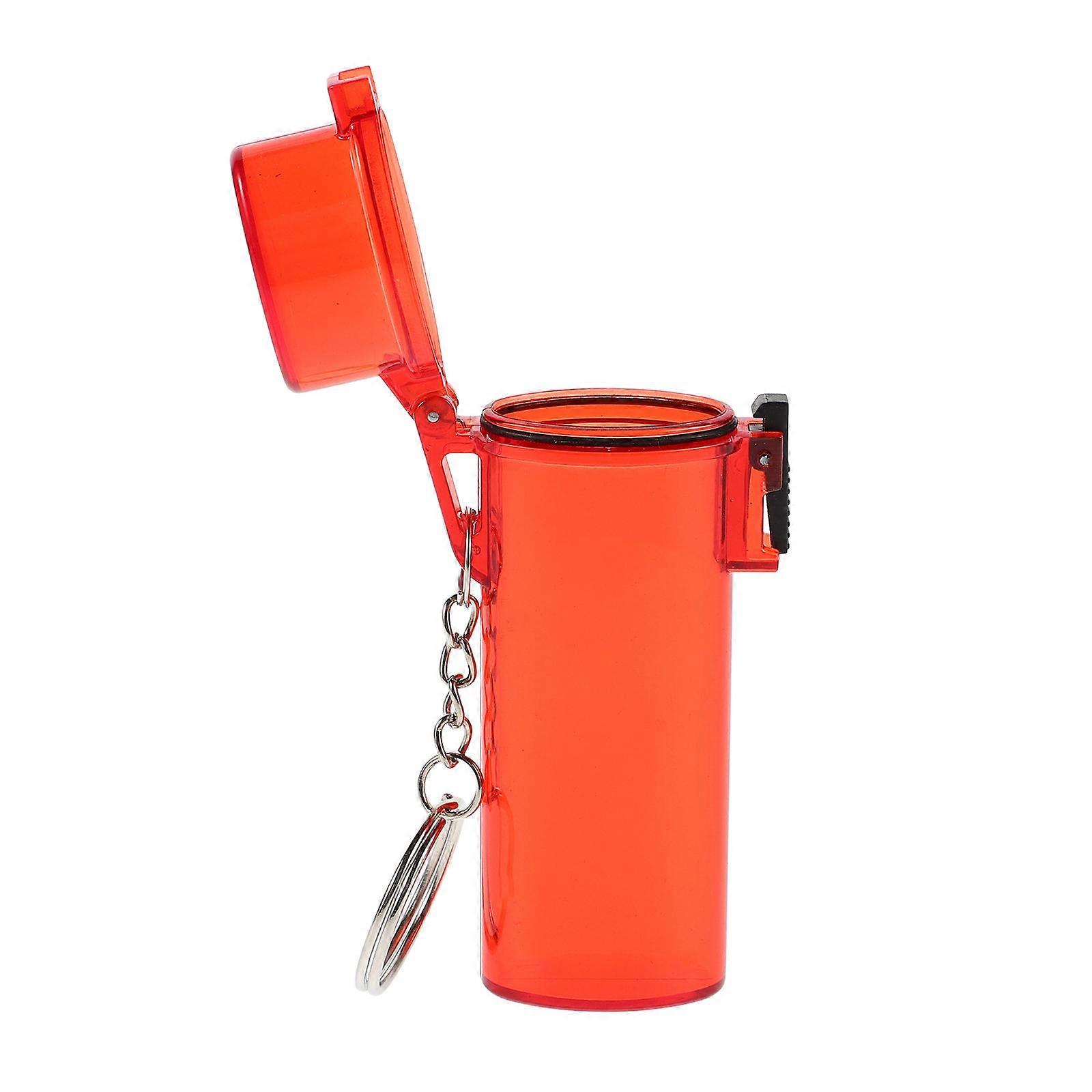 Durable Waterproof Keychain Lighter Case for Lighter with Stainless Steel