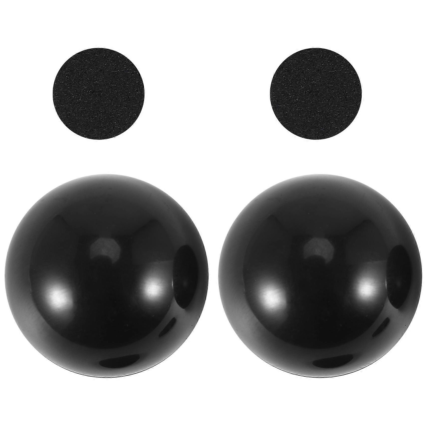 2 Pcs Laptop Notebook Black Antiskid Cool Cooler Stand Pad