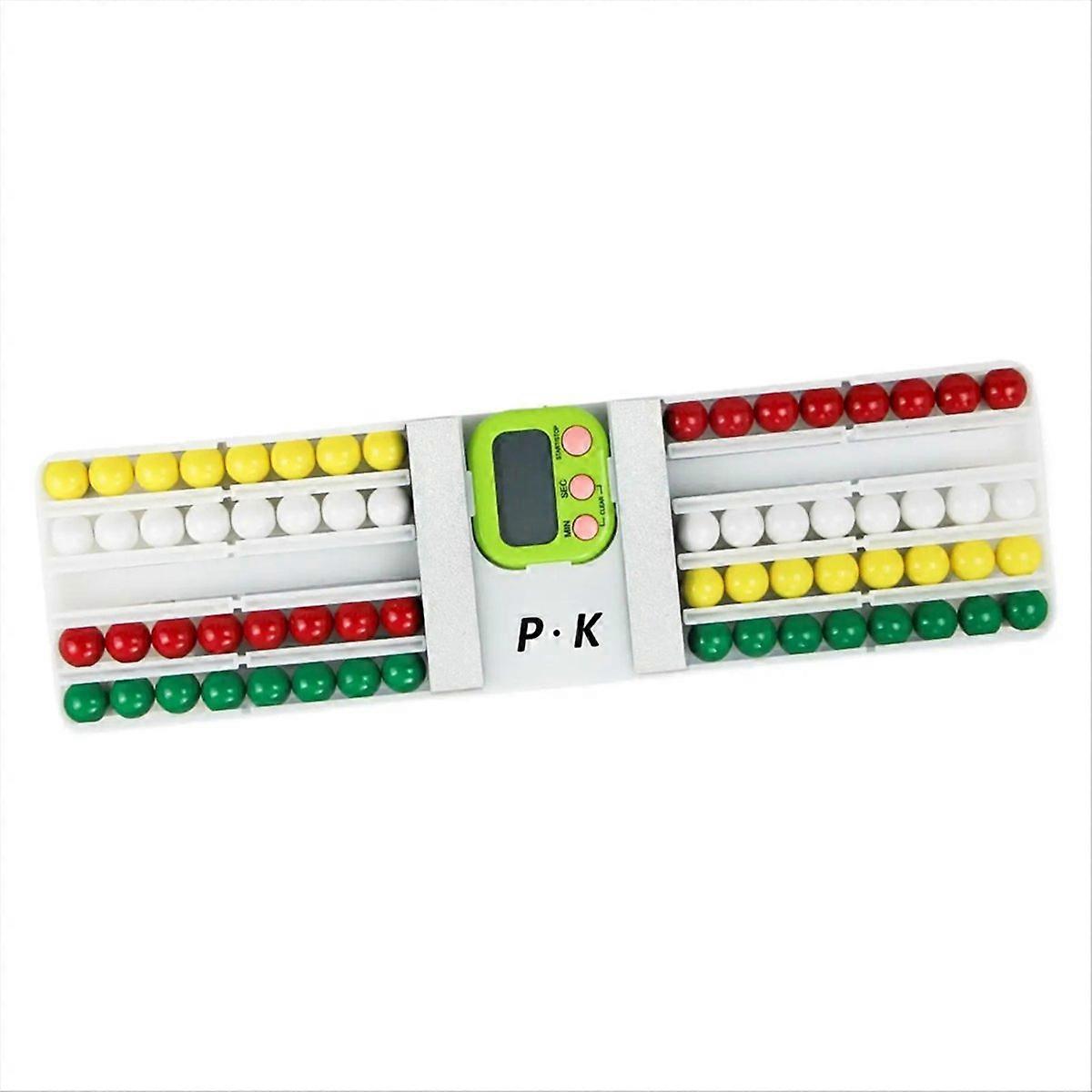 Rainbow Color Sorting Matching Toy Bead Game Interactive Toy