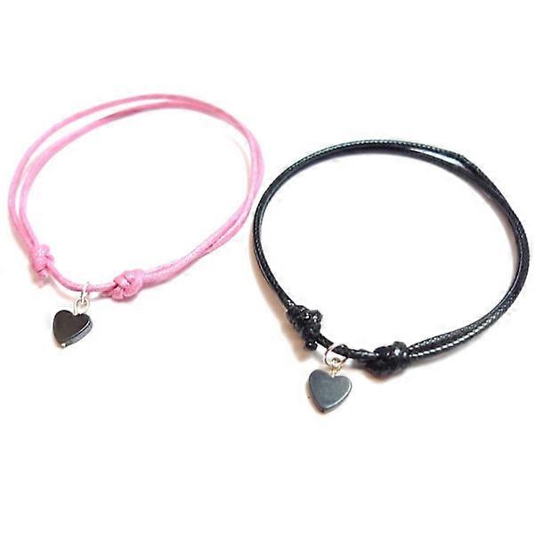 Adjustable foot strap with heart 2-pack