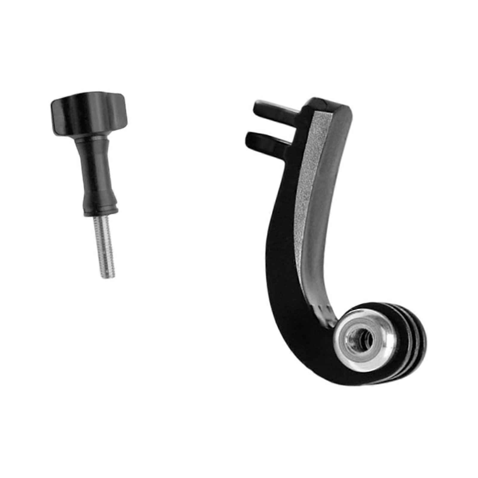 Lightweight Vertical Filming Adapter for Action Cameras Including Chest Belt Mount and 360 Rotation Capability for Stable Hold Multicolor