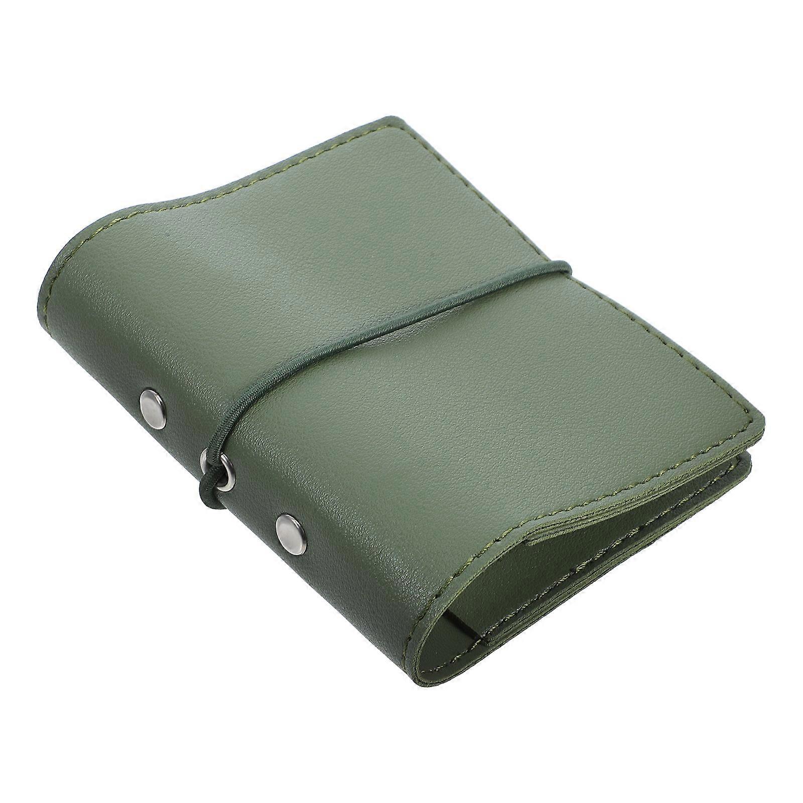 Small Spiral Notebook Writing Journal for Daily Use Green