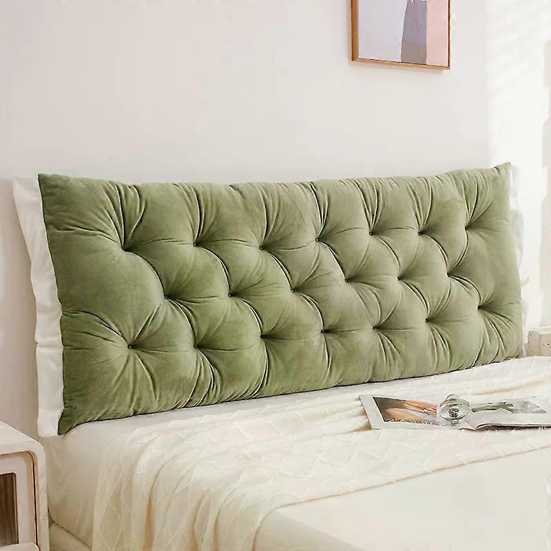 Rectangle Bedhead Backrest Pillow Sofa Cushion Dormitory Reading Pillows Waist Protection Solid Color Cushion PP Cotton Filling