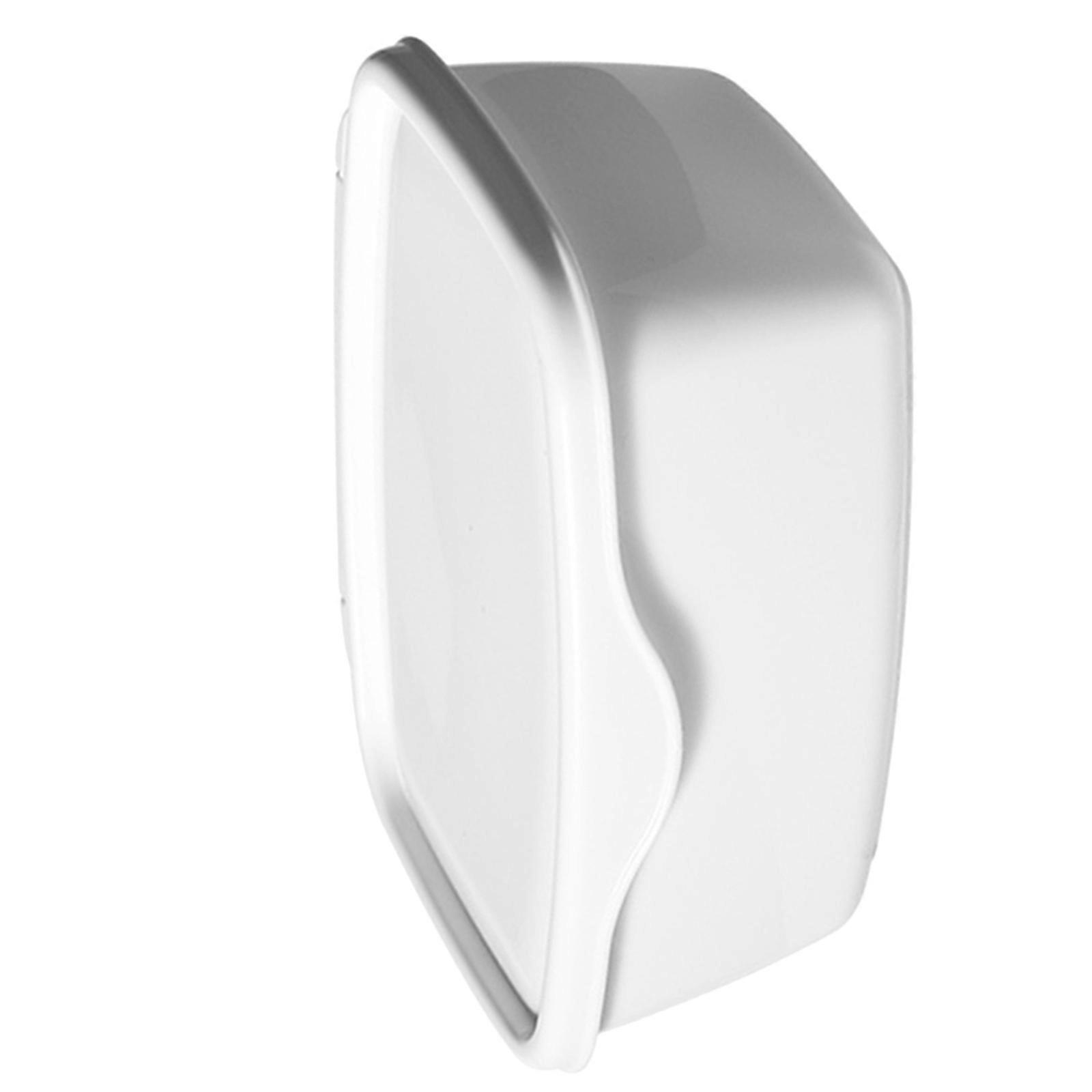 2Pcs Wet Tissue Box Plastic Case for Storage with Lid White