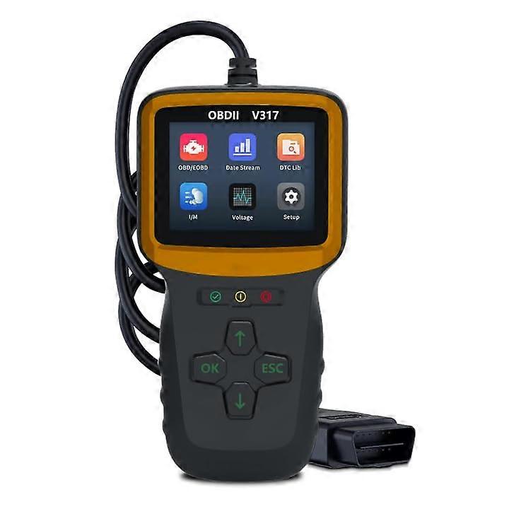 OBD2 Scanner with Live Data, Battery Test and Color Screen for All Cars 1996 and Newer