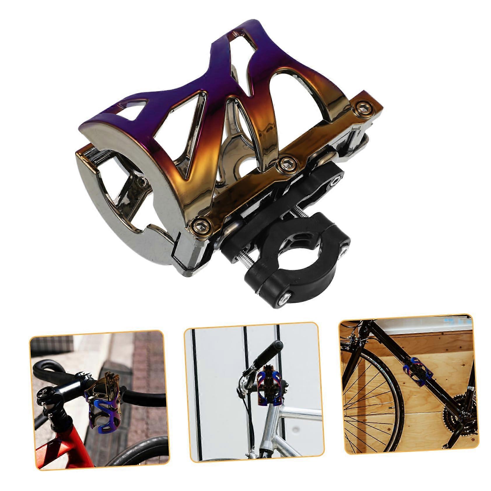 Motorcycle Cup Holder with Secure Handlebar Fit, Quick Install, Shockproof Drink Holder for Outdoor Riding